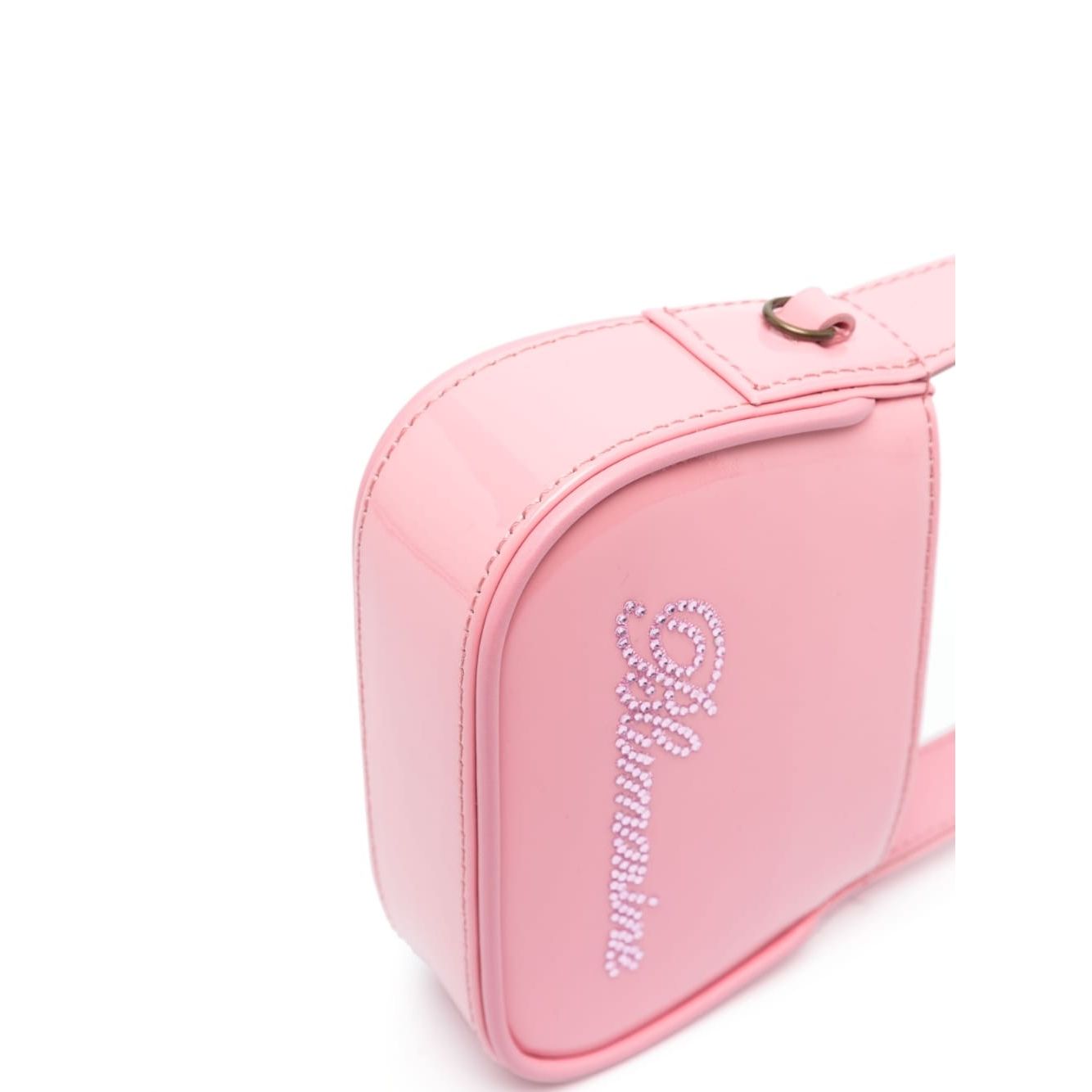 Blumarine crystal-embellished logo tote bag Handbag