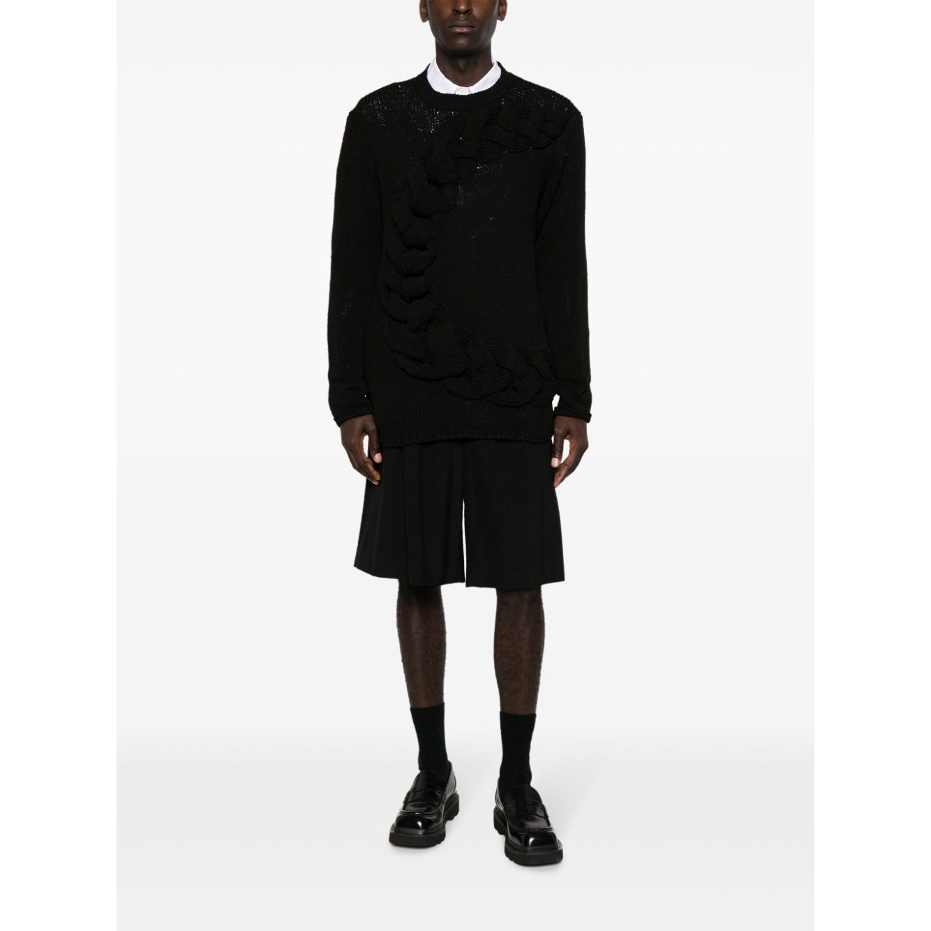 HOMME PLUS Sweaters Black