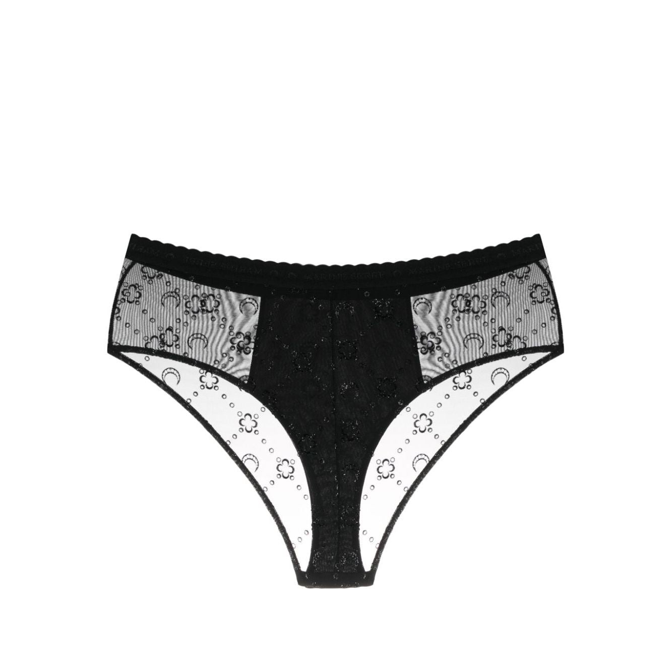 MARINE SERRE Underwear Black Beachwear & underwear
