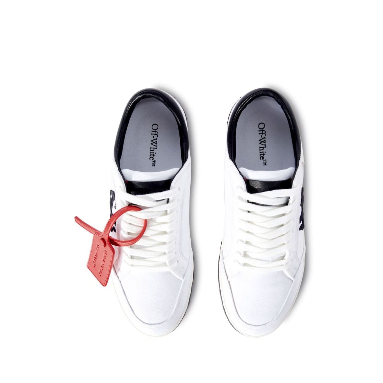 Off White New Low Vulcanized leather sneakers