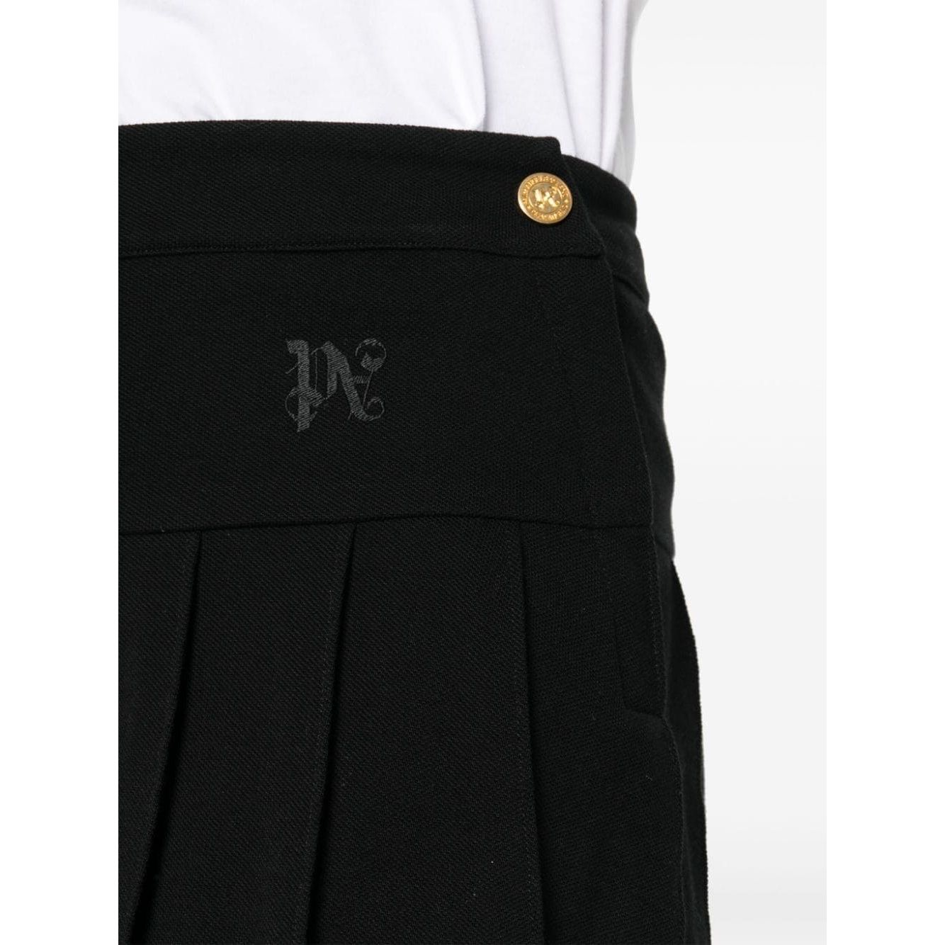 Palm Angels Skirts Black Skirts
