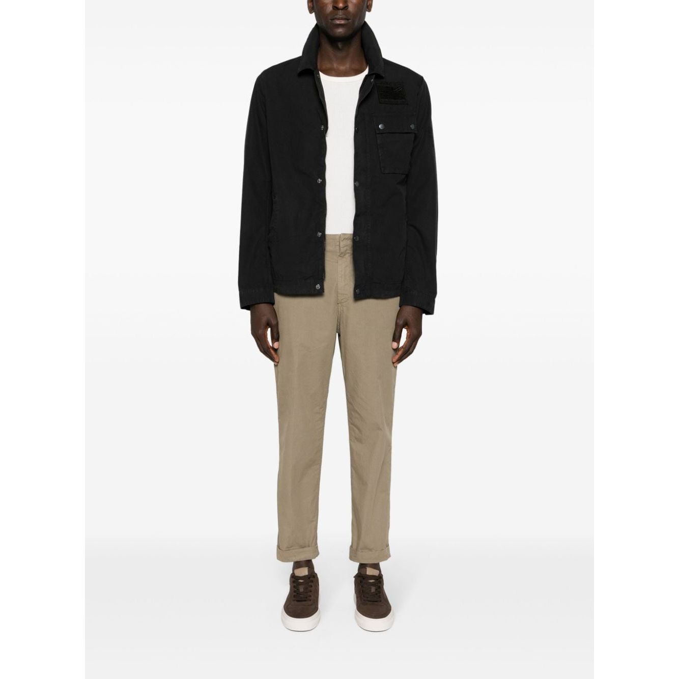 BARBOUR INTERNATIONAL Coats Black Jackets