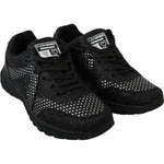 Philipp Plein Black Running Jasmines Sneakers Shoes LA7170-36