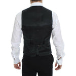 Dolce & Gabbana Gray Wool Stretch Dress Blazer Vest VE10110-50