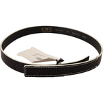 Costume National Black White Leather Fashion Waist Belt WOMAN BELTS