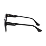 Frankie Morello Black Acetate Men Sunglass