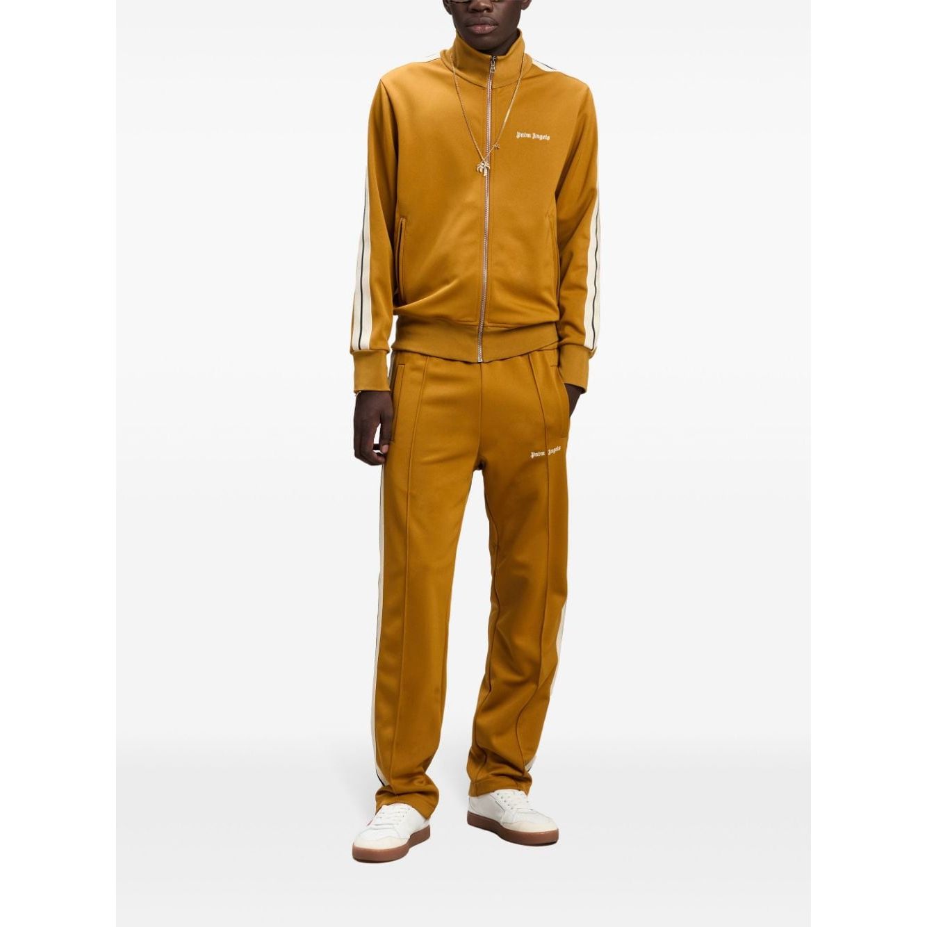 Palm Angels Sweaters Yellow Topwear