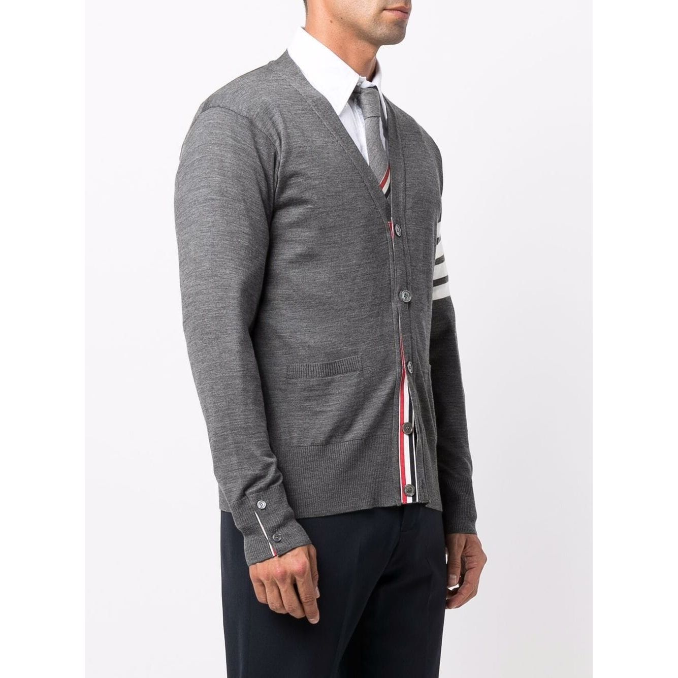 Thom Browne Sweaters Grey Topwear