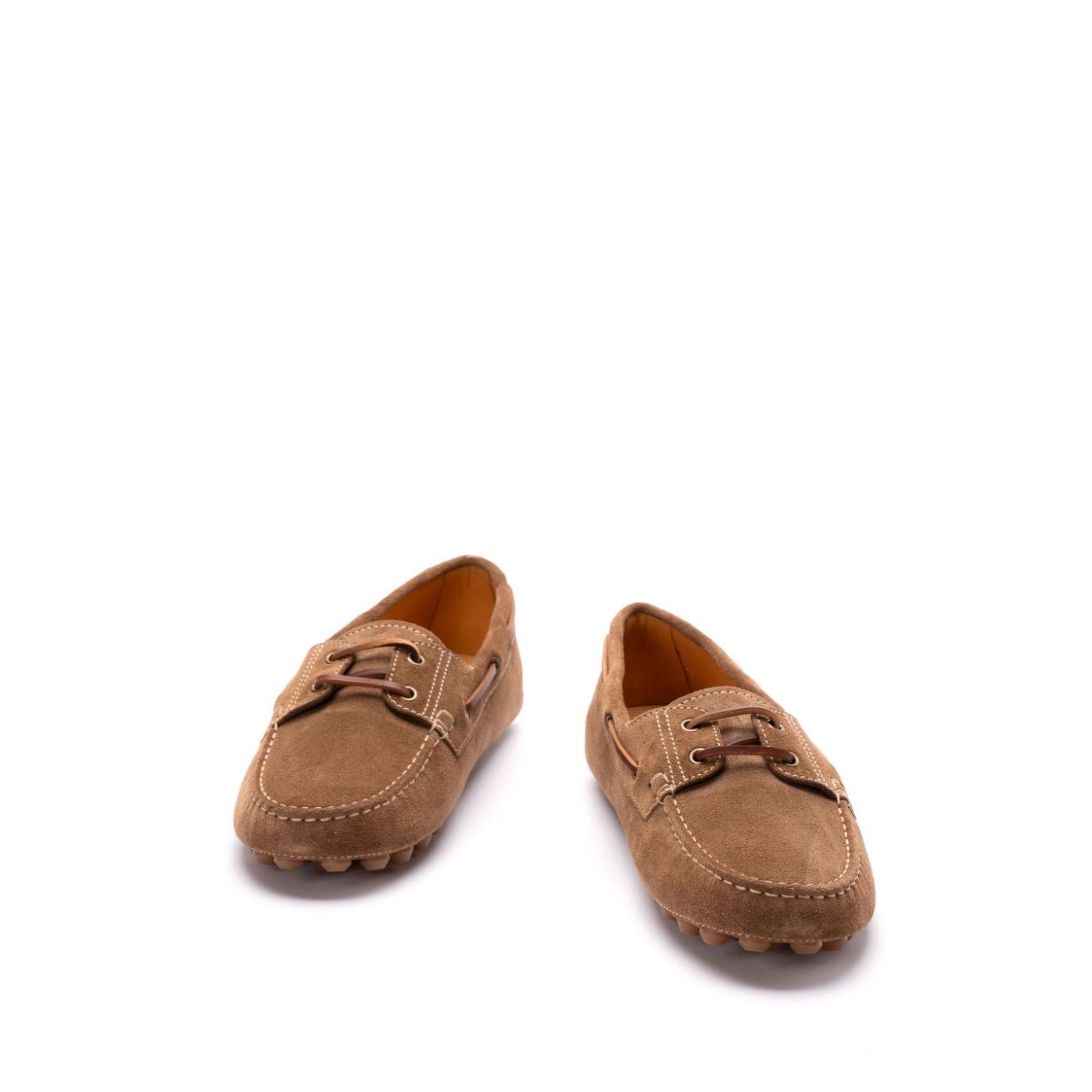 Tod's Boat Gommino Bubble in Suede Moccasins