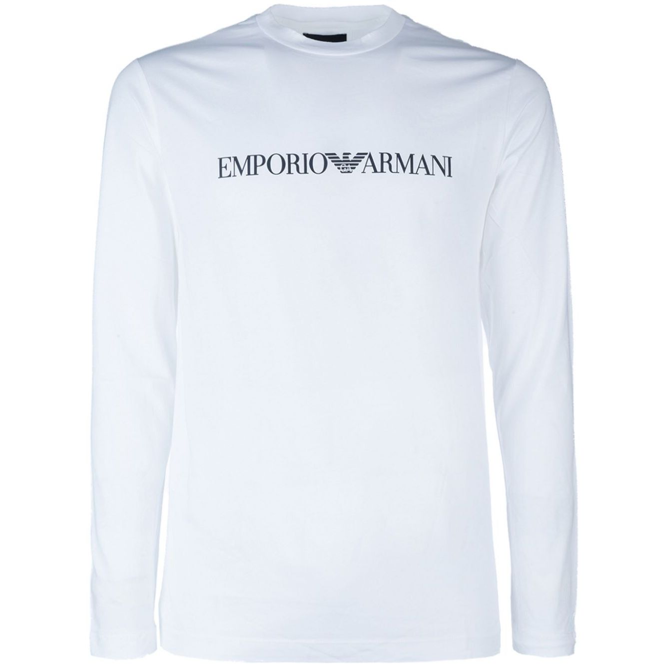 Emporio Armani logo print cotton T-shirt Topwear