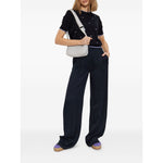Emporio Armani Jumper with all-over micro eagle embroidery Topwear