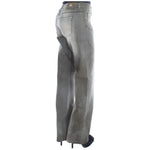 Ermanno Scervino Gray Cotton Blend Loose Fit Boyfriend Jeans SIG30293-1