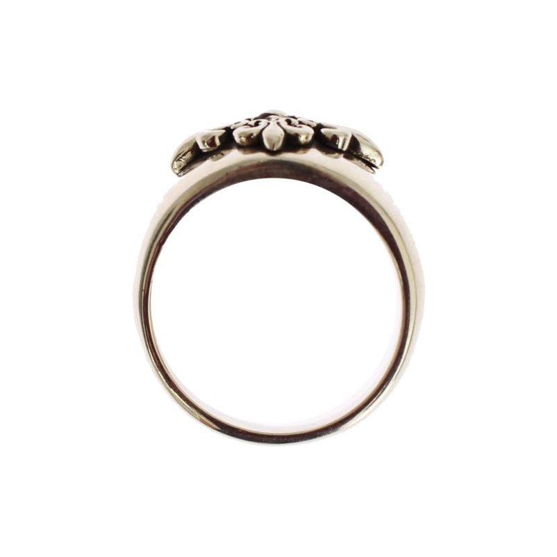 Nialaya Silver Crest 925 Sterling Ring