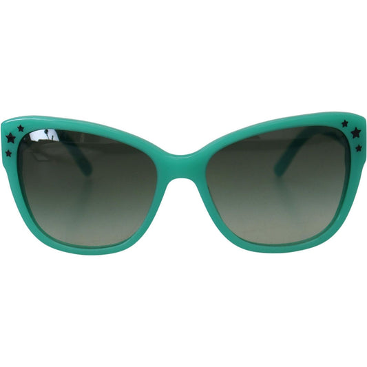 Dolce & Gabbana Green Stars Acetate Square Shades DG4124 Sunglasses
