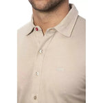 Verri Beige Cotton Men Shirt VE-18291-XXL