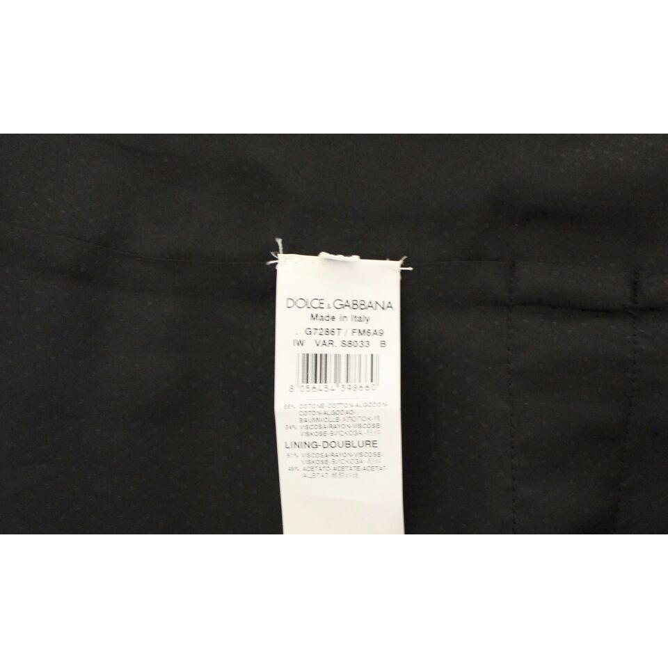 Dolce & Gabbana Brown Cotton Blend Dress Vest Gilet VES10055-1