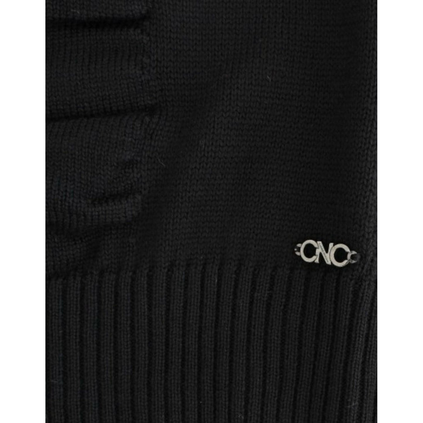 Costume National Black V-neck wool sweater SIG12087-1