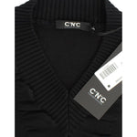 Costume National Black V-neck wool sweater SIG12087-1