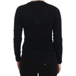 Dolce & Gabbana Black Cashmere Crewneck Sweater Pullover SIG13363-1
