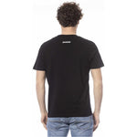 Invicta Black Cotton Men T-Shirt IN-24028-S
