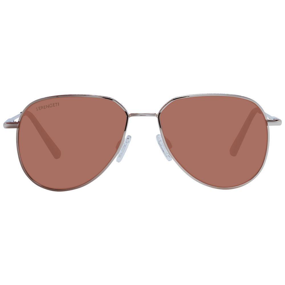 Serengeti Rose Gold Unisex Sunglass