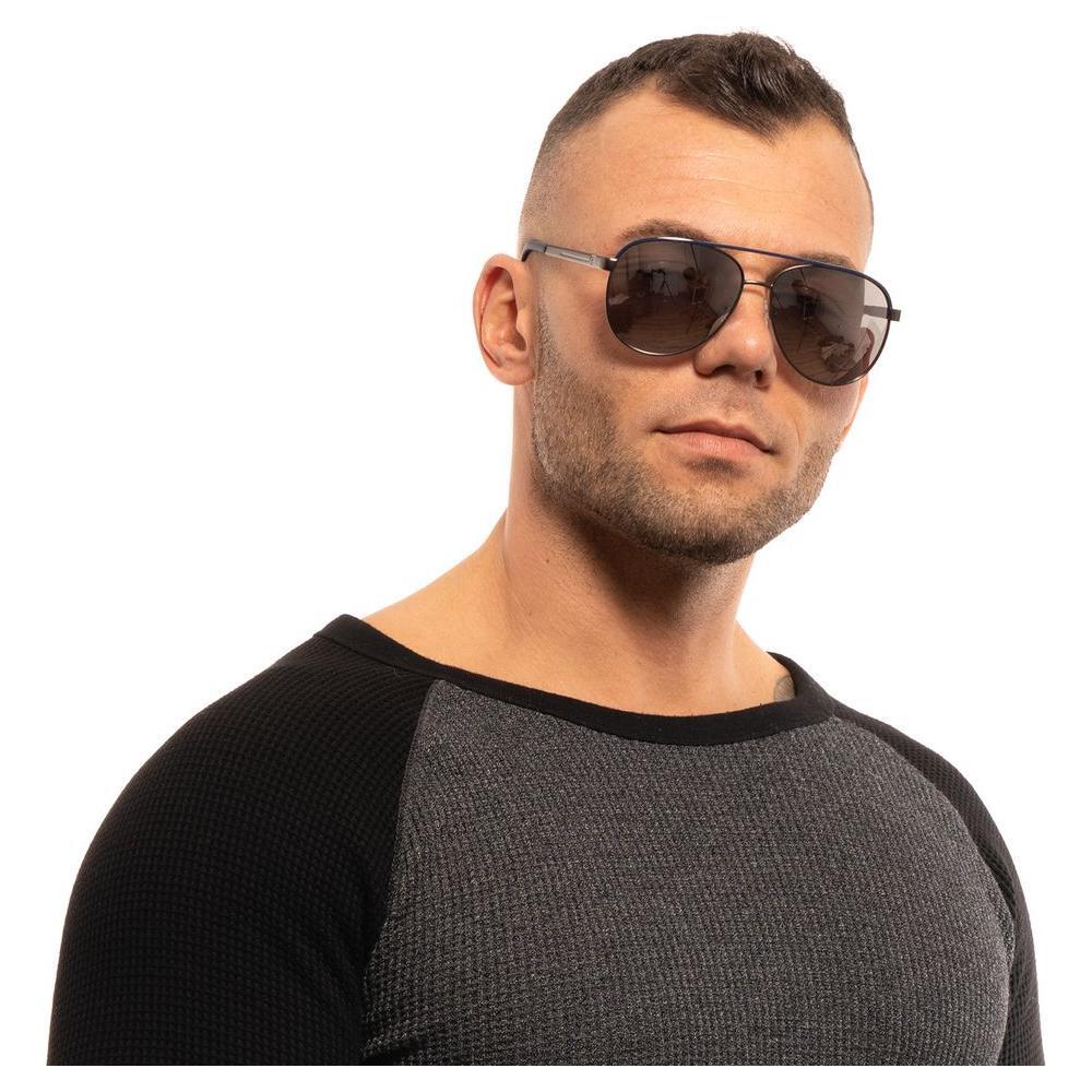 Guess Gray Metal Sunglasses
