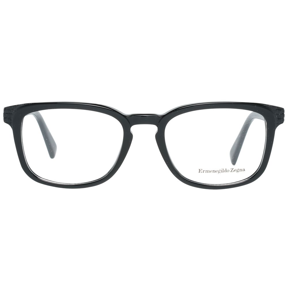 Ermenegildo Zegna Black Men Optical Frames ER-1020896