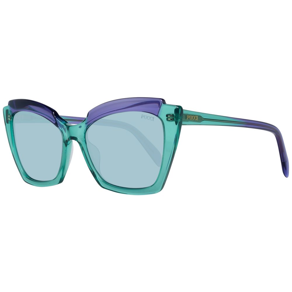 Emilio Pucci Green Women Sunglass