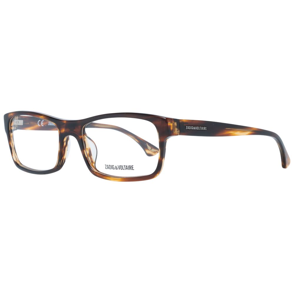 Zadig & Voltaire Brown Men Glasses Frame
