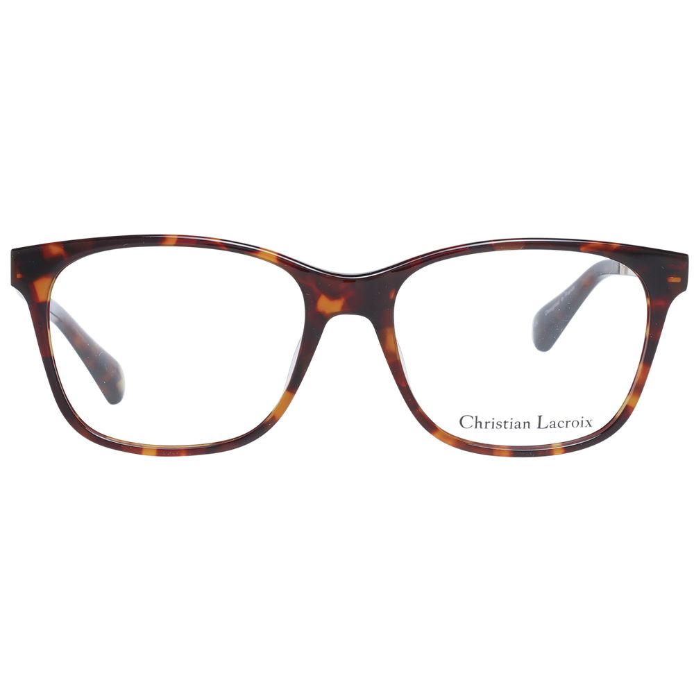 Christian Lacroix Brown Acetate Glasses (Frames)