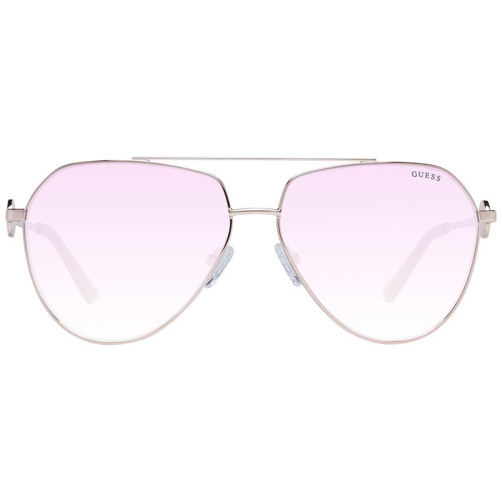 Guess Rose Gold Metal Sunglasses