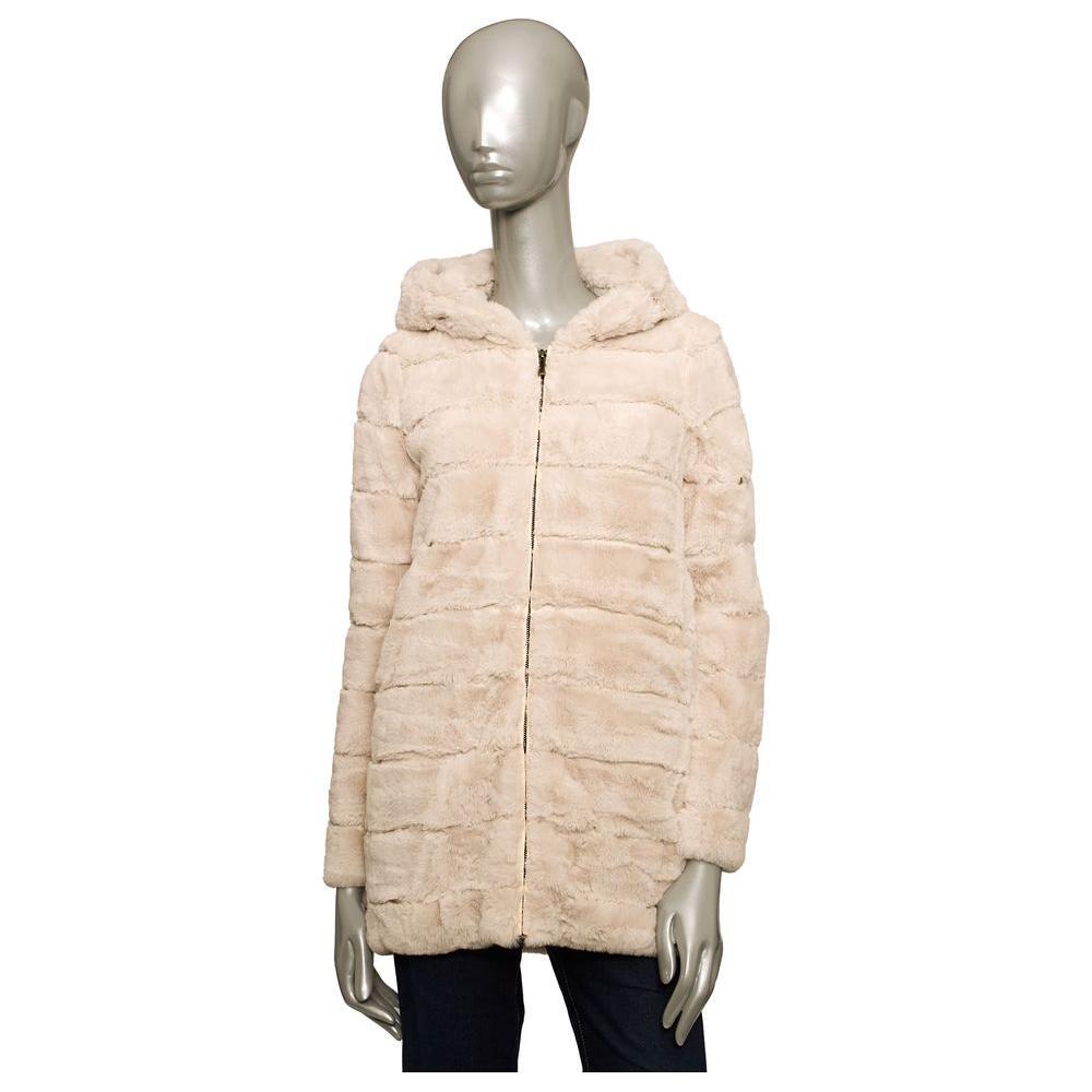 Baldinini Trend Beige Polyester Women Jacket BA-24580-S