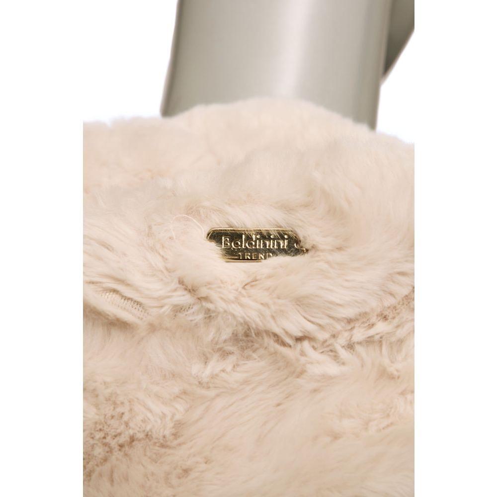 Baldinini Trend Beige Polyester Women Jacket BA-24575-S