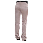 Costume National Beige Cotton Slim Fit Jeans SIG30132-2