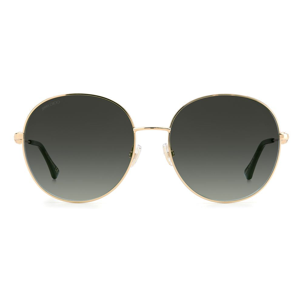 Jimmy Choo Green Stainless Steel Sunglasses