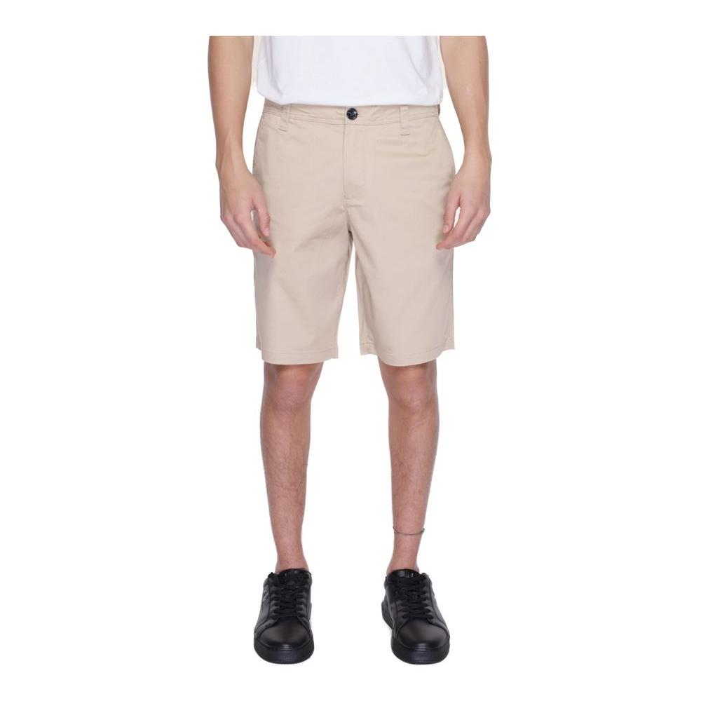 Armani Exchange Beige Cotton Bermuda AR-13327200127-W29