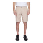 Armani Exchange Beige Cotton Bermuda AR-13327200127-W29