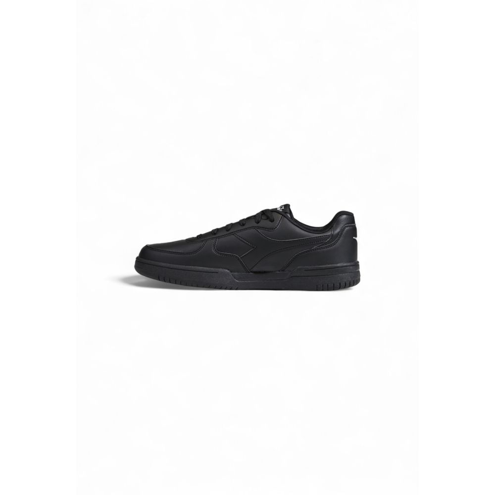 Diadora Black Artificial Leather Sneaker