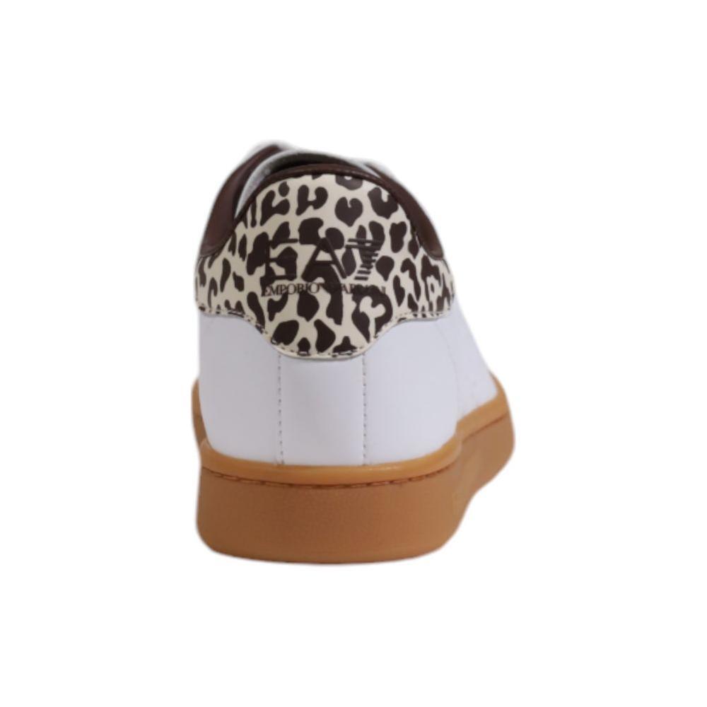 EA7 Emporio Armani Beige Leather Sneaker EA-11890900127-EU36/US6