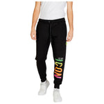 Icon Black Cotton Joggers Workout Pant IC-15612700009-IT44 | S