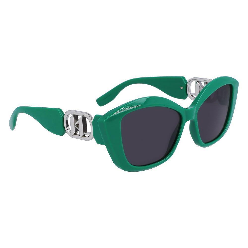 Karl Lagerfeld Green Injected Sunglasses KLKL6102S300AC