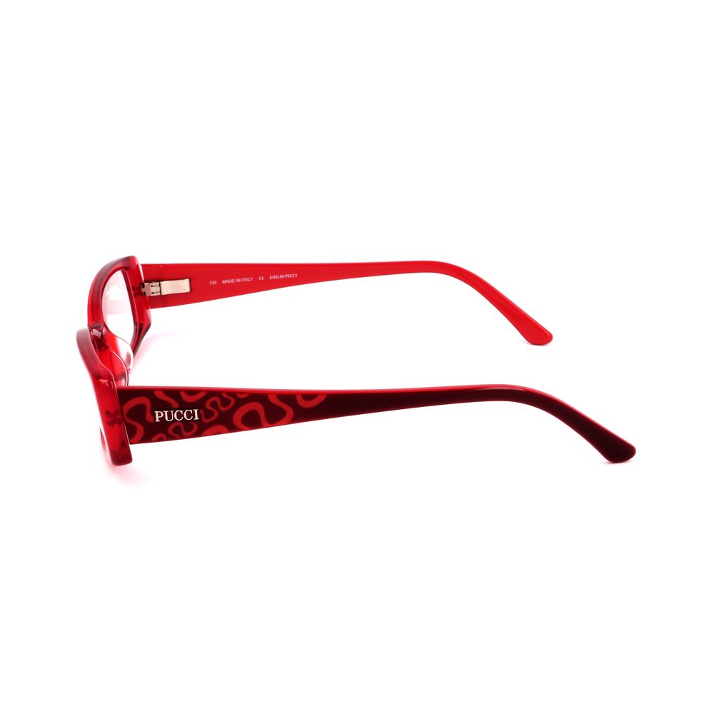 Emilio Pucci Red Plastic Glasses (Frames)