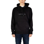Calvin Klein Jeans Black Cotton Hoody CA-14581100009-IT44 | S