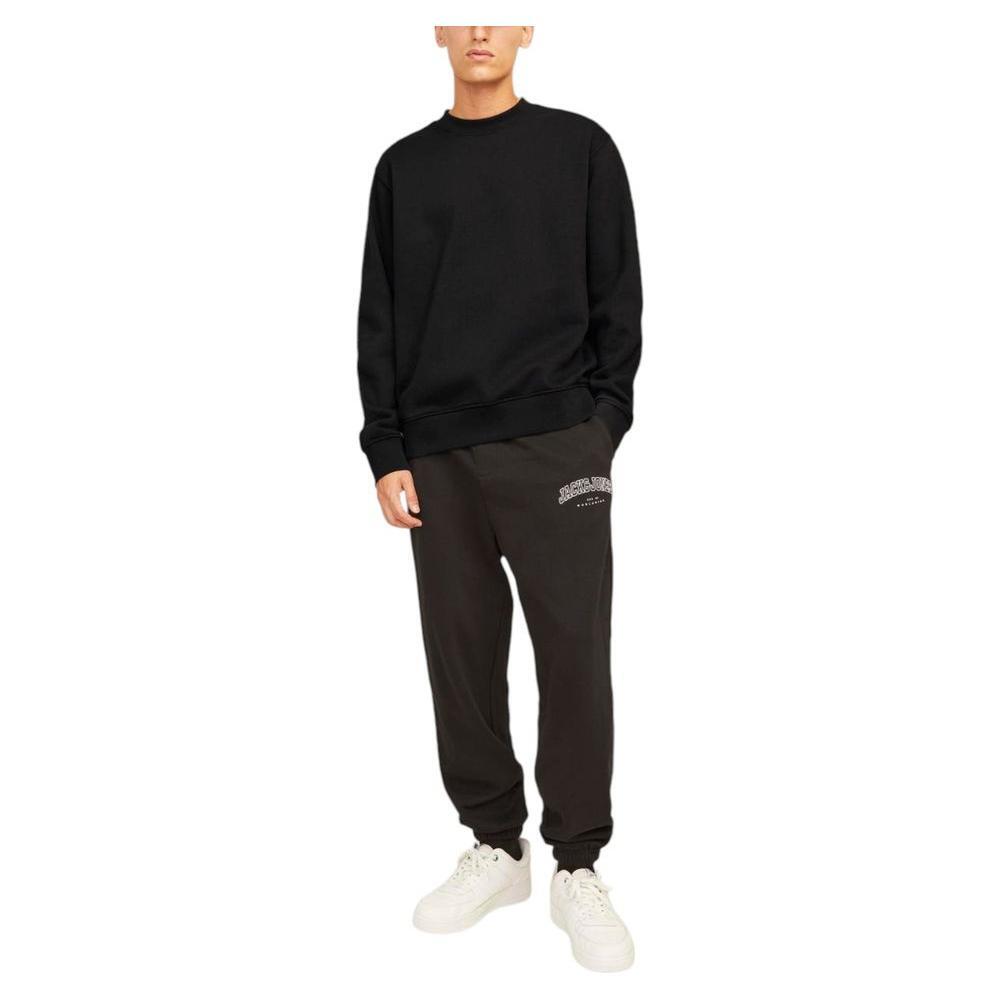 Jack Jones Black Cotton Sweatshirt JA-14846300009-IT42 | XS