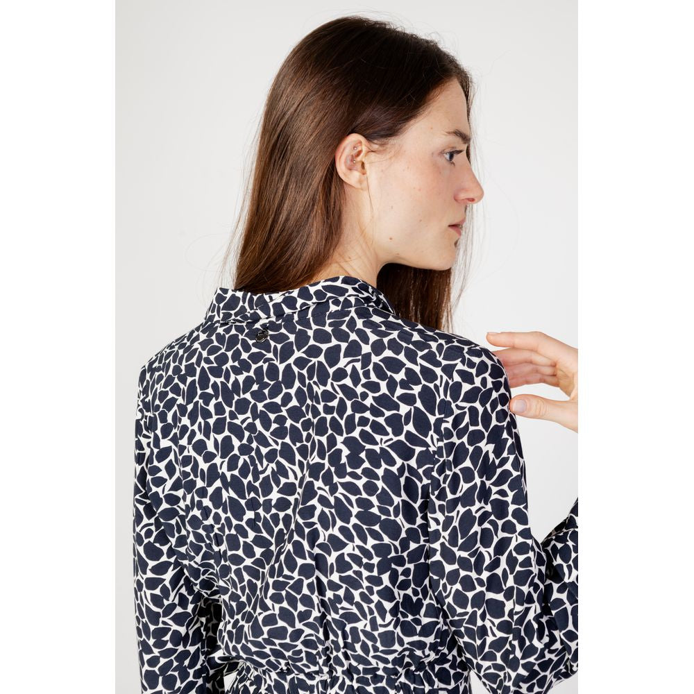 Street One Blue Viscose Midi