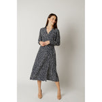 Street One Blue Viscose Midi