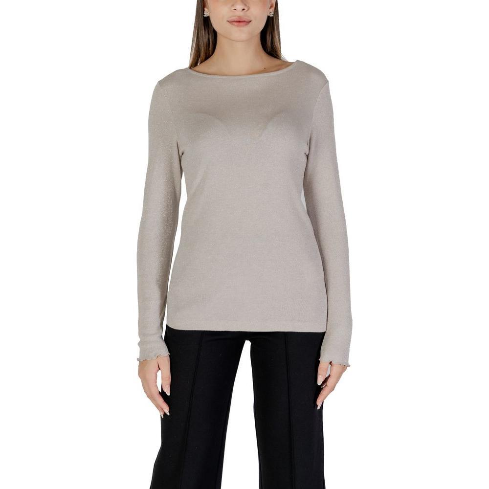 Street One Beige Viscose Long Sleeve ST-15712302507-IT36|XXS