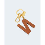 Alviero Martini Prima Classe Beige Leather Keychain ALMAPRCL-8005900127