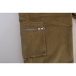 Ermanno Scervino Beige Cotton Corduroys Pants BYX1156-1