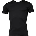 Dolce & Gabbana Black Cotton Crew Neck Short Sleeves T-shirt TSH87690-44
